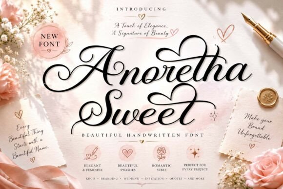 Anoretha Sweet: A Font That Elevates Your Brand