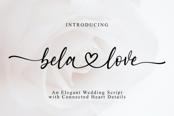 Bela Love: A Script Font for Romantic Branding