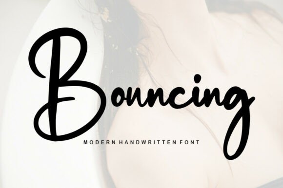 Bouncing: A Font That Brings Joy to Every Craft Project