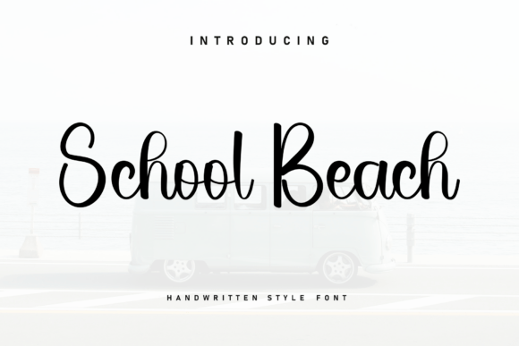 Branding with School Beach: A Font That Speaks Volumes