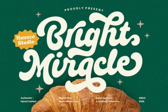 Bright Miracle: A Script Font That Adds Warmth to Digital Design
