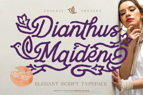 Dianthus Maiden: A Typeface for Graceful Editorial Expression