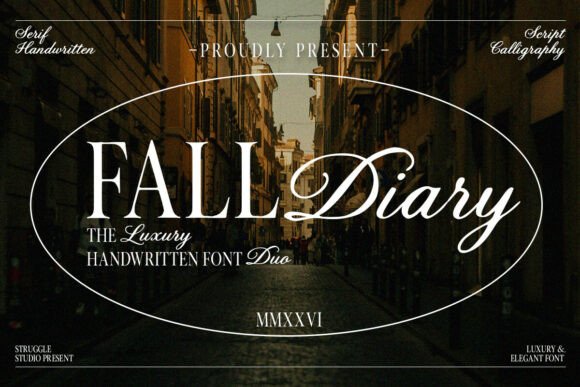 Exploring Fall Diary: A Font That Feels Like a Warm Autumn Evening