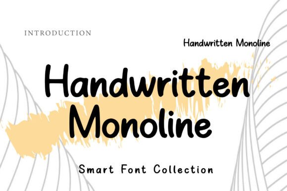 Handwritten Monoline: A Versatile Font for Modern Web Design