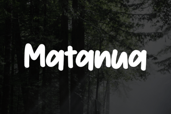 Matanua: A Typeface for Crafters Who Value Beauty and Function
