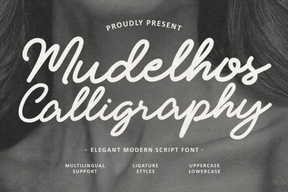 Mudelhos Calligraphy: A Font for Timeless Editorial Design