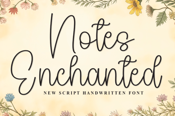 Notes Enchanted: A Font That Breathes Life Into Your Editorial Design