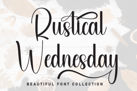 Rustical Wednesday: A Script Font for Web Design