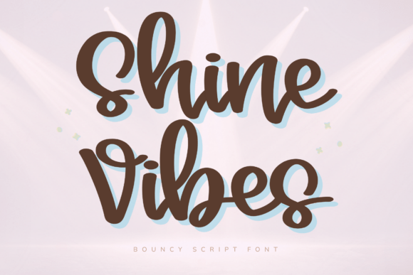 Shine Vibes: A Font That Brings Energy to Digital Design