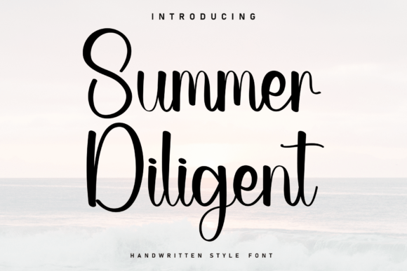 Summer Diligent: A Handwritten Font for Web Design