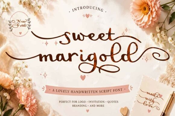 Sweet Marigold: A Font for Whimsy and Campaign Impact