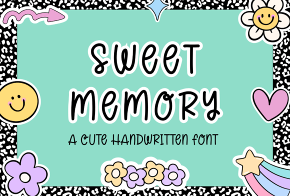 Sweet Memory Font: A Playful Typographic Asset for Campaigns